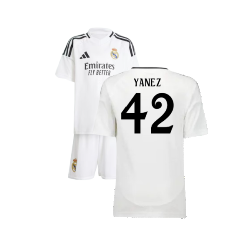 2024-2025 Real Madrid Home Mini Kit (Yanez 42)