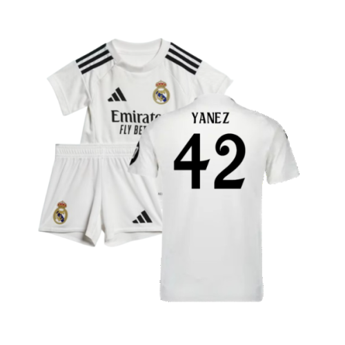 2024-2025 Real Madrid Home Baby Kit (Yanez 42)