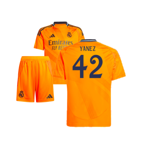 2024-2025 Real Madrid Away Youth Kit (Yanez 42)