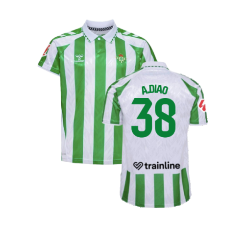 2024-2025 Real Betis Home Shirt (Kids) (A.Diao 38)