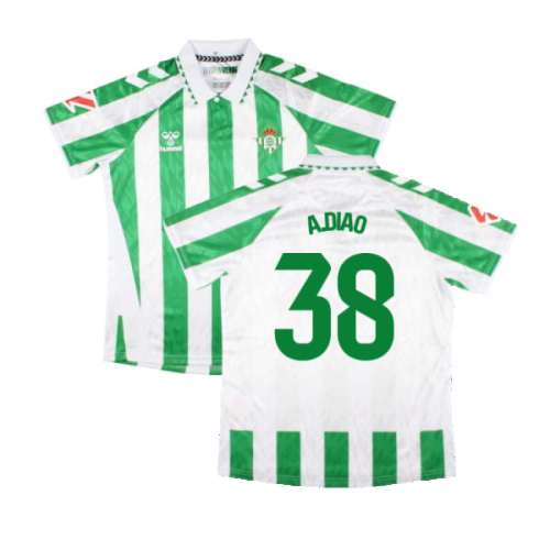 2024-2025 Real Betis Home Shirt (Womens) (A.Diao 38)