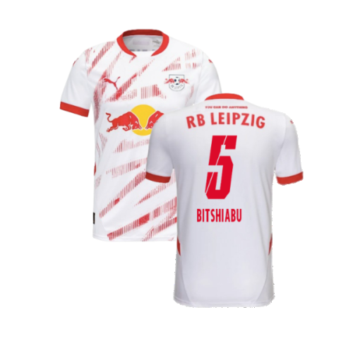 2024-2025 Red Bull Leipzig Home Shirt (Kids) (Bitshiabu 5)