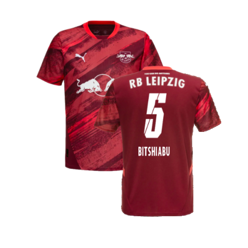 2024-2025 Red Bull Leipzig Away Shirt (Bitshiabu 5)