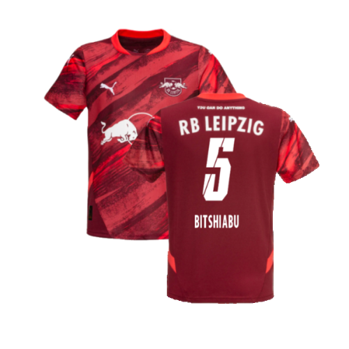 2024-2025 Red Bull Leipzig Away Shirt (Kids) (Bitshiabu 5)