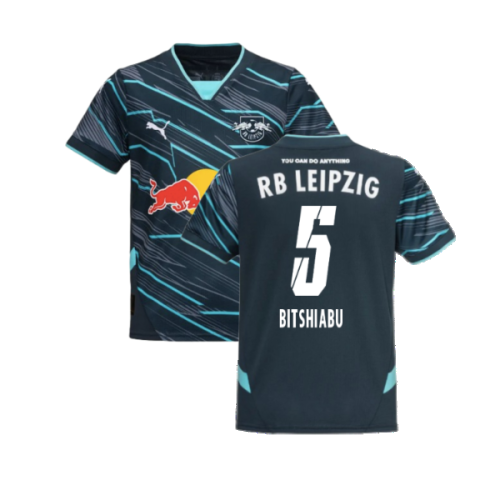 2024-2025 Red Bull Leipzig Third Shirt (Kids) (Bitshiabu 5)