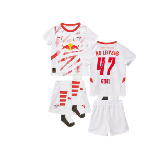 2024-2025 Red Bull Leipzig Home Mini Kit (Gebel 47)