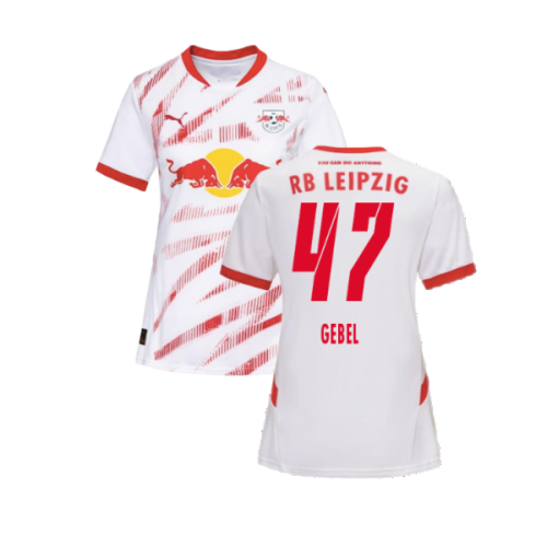 2024-2025 Red Bull Leipzig Home Shirt (Womens) (Gebel 47)