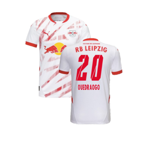 2024-2025 Red Bull Leipzig Home Shirt (Ouedraogo 20)