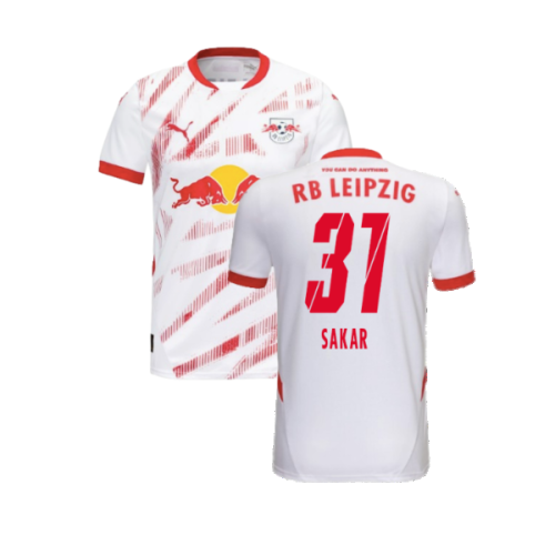 2024-2025 Red Bull Leipzig Home Shirt (Sakar 31)