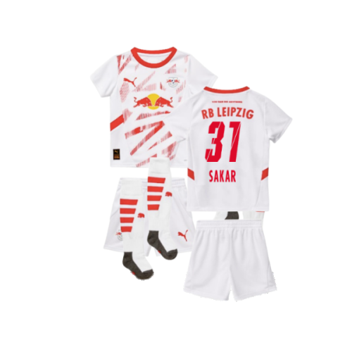 2024-2025 Red Bull Leipzig Home Mini Kit (Sakar 31)