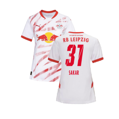 2024-2025 Red Bull Leipzig Home Shirt (Womens) (Sakar 31)