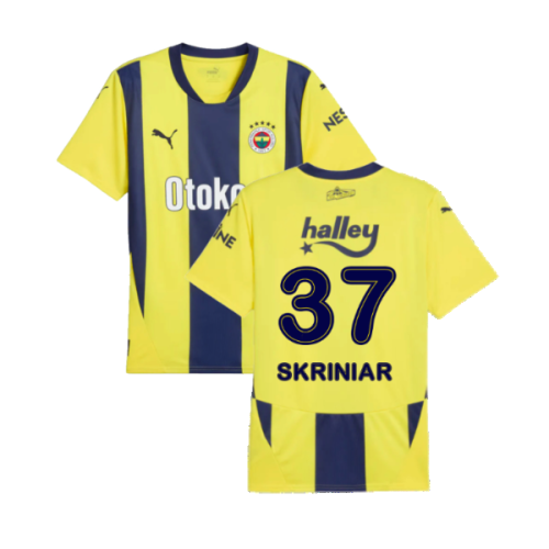 2024-2025 Fenerbahce Home Shirt (Skriniar 37)