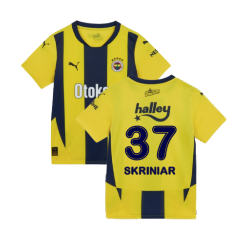 2024-2025 Fenerbahce Home Shirt (Kids) (Skriniar 37)