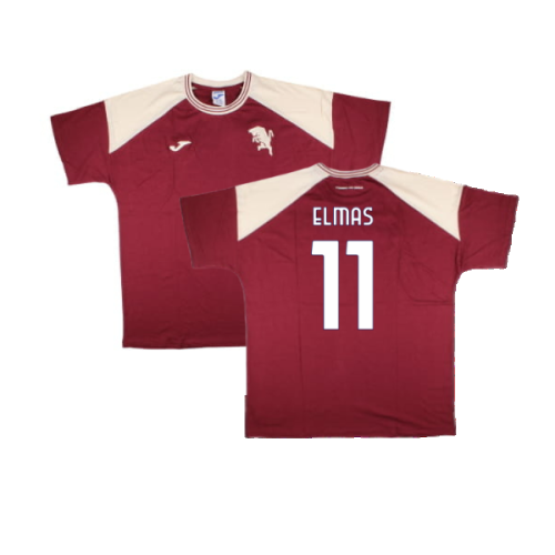 2024-2025 Torino Free Time T-Shirt (Burgundy) (Elmas 11)