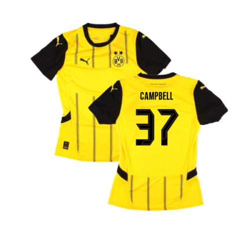 2024-2025 Borussia Dortmund Home Shirt (Ladies) (Campbell 37)