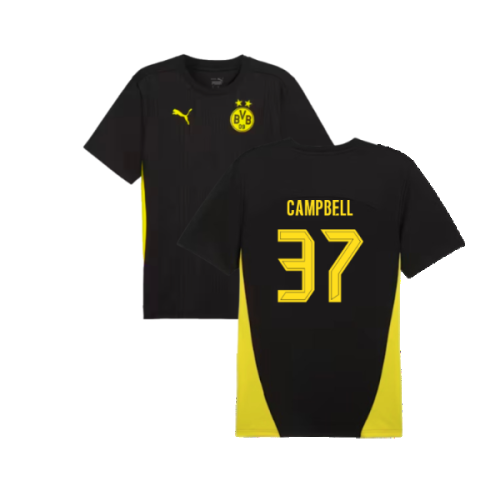 2024-2025 Borussia Dortmund Training Shirt (Black) (Campbell 37)