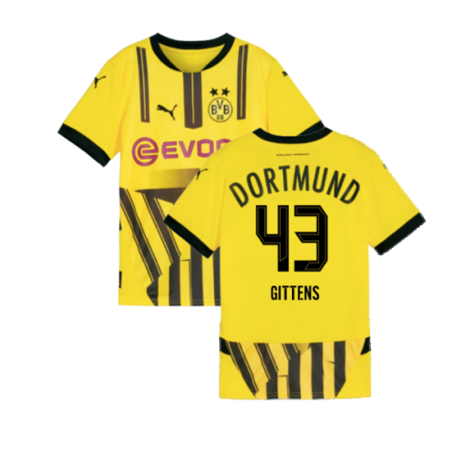 2024-2025 Borussia Dortmund Cup Shirt (Kids) (Gittens 43)