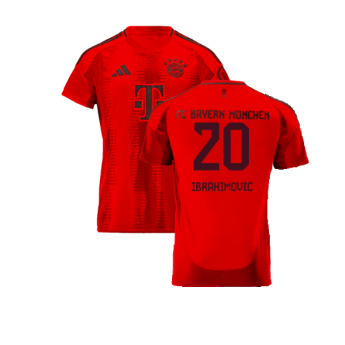 2024-2025 Bayern Munich Home Shirt (Kids) (Ibrahimovic 20)