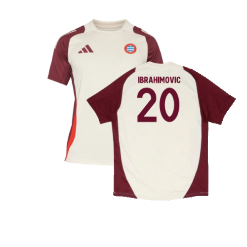 2024-2025 Bayern Munich EU Training Jersey (Linen) (Ibrahimovic 20)