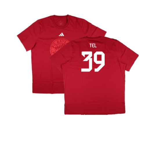 2024-2025 Bayern Munich DNA Graphic Tee (Red) (Tel 39)