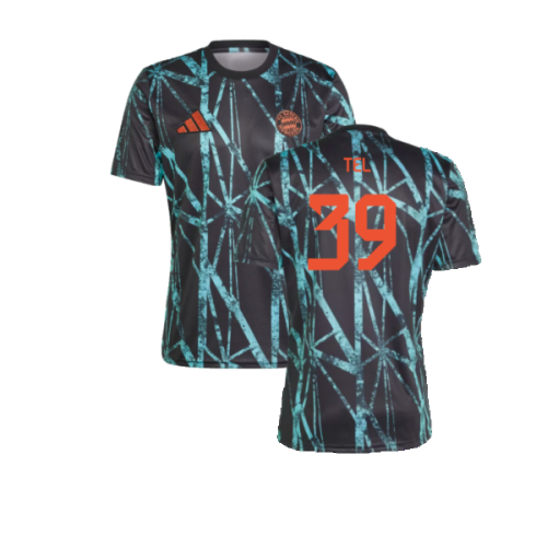 2024-2025 Bayern Munich Pre-Match Shirt (Black) (Tel 39)