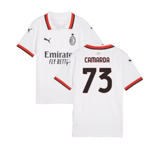 2024-2025 AC Milan Away Shirt (Kids) (Camarda 73)