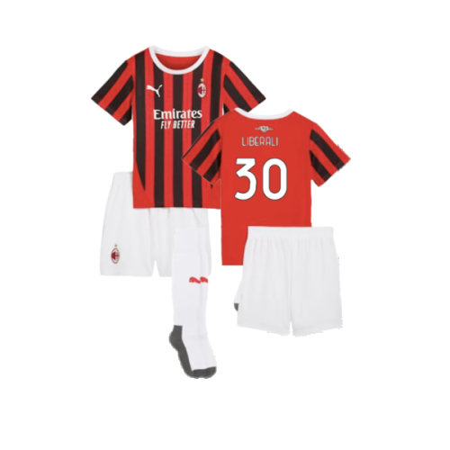 2024-2025 AC Milan Home Mini Kit (Liberali 30)