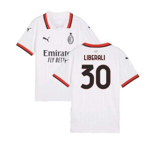 2024-2025 AC Milan Away Shirt (Kids) (Liberali 30)