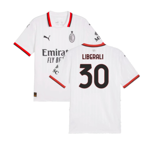 2024-2025 AC Milan Away Shirt (Liberali 30)