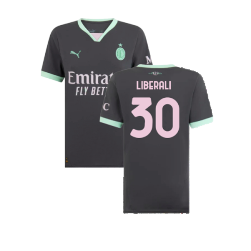 2024-2025 AC Milan Third Shirt (Womens) (Liberali 30)