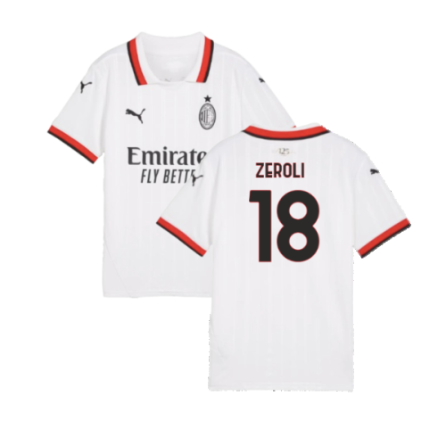 2024-2025 AC Milan Away Shirt (Kids) (Zeroli 18)