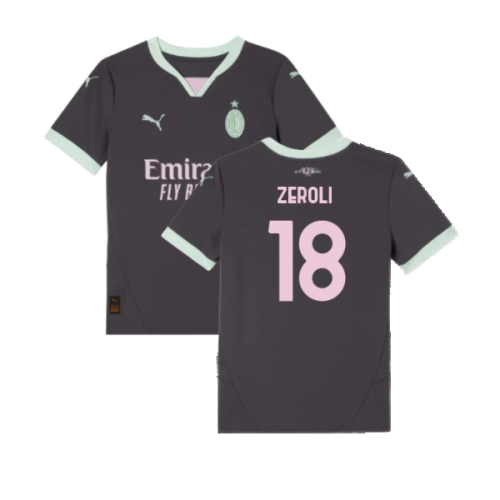 2024-2025 AC Milan Third Shirt (Kids) (Zeroli 18)