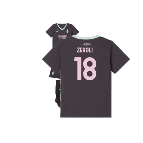 2024-2025 AC Milan Third Mini Kit (Zeroli 18)