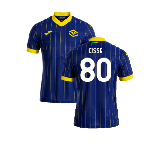 2024-2025 Hellas Verona Home Shirt (Cisse 80)