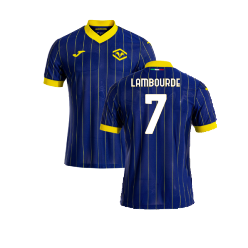 2024-2025 Hellas Verona Home Shirt (Lambourde 7)