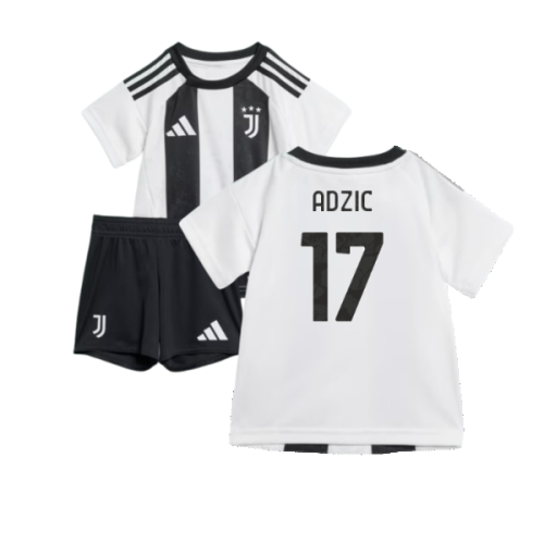 2024-2025 Juventus Home Baby Kit (Adzic 17)