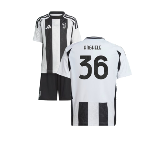 2024-2025 Juventus Home Mini Kit (Anghele 36)