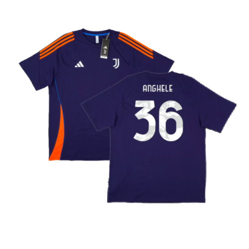 2024-2025 Juventus Training Tee (Navy) (Anghele 36)