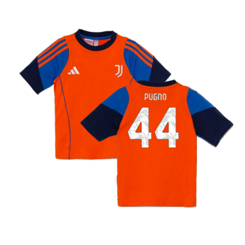 2024-2025 Juventus Training Tee (Orange) - Kids (Pugno 44)