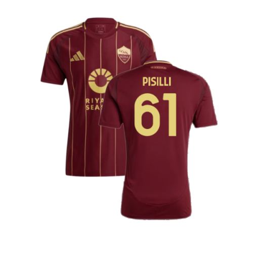 2024-2025 Roma Home Shirt (Pisilli 61)
