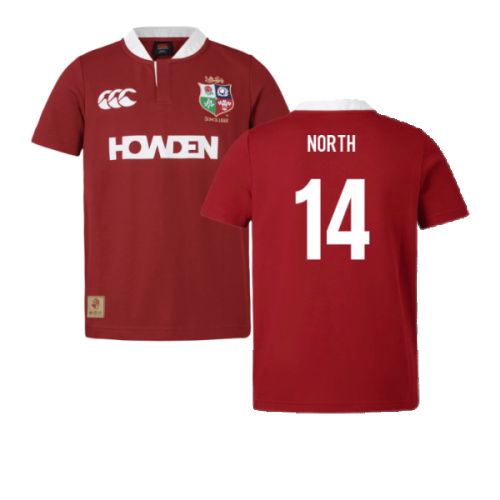 2025 British & Lions Classic SS Rugby Shirt (North 14)