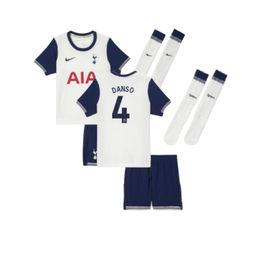 2024-2025 Tottenham Hotspur Home Mini Kit (Danso 4)