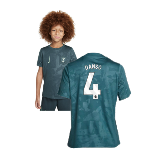 2024-2025 Tottenham Third Pre-Match Shirt (Kids) (Danso 4)