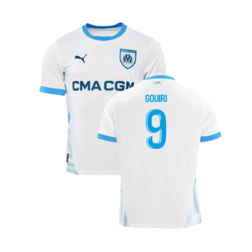 2024-2025 Marseille Home Shirt (Kids) (Gouiri 9)