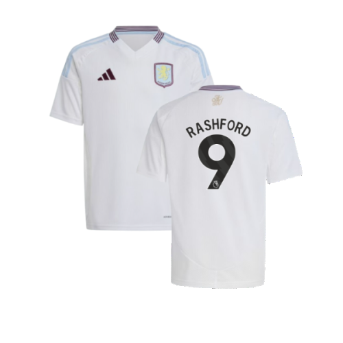 2024-2025 Aston Villa Away Shirt (Kids) (Rashford 9)