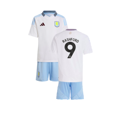 2024-2025 Aston Villa Away Mini Kit (Rashford 9)