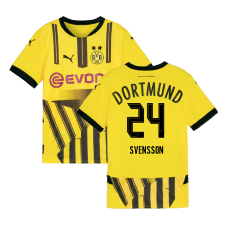 2024-2025 Borussia Dortmund Cup Shirt (Kids) (Svensson 24)