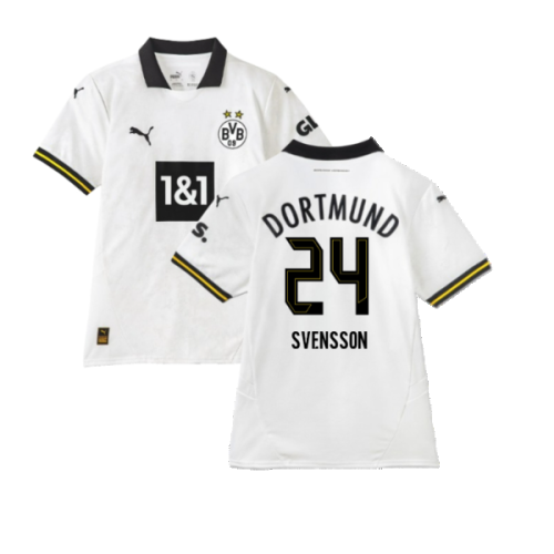 2024-2025 Borussia Dortmund Third Shirt (Kids) (Svensson 24)