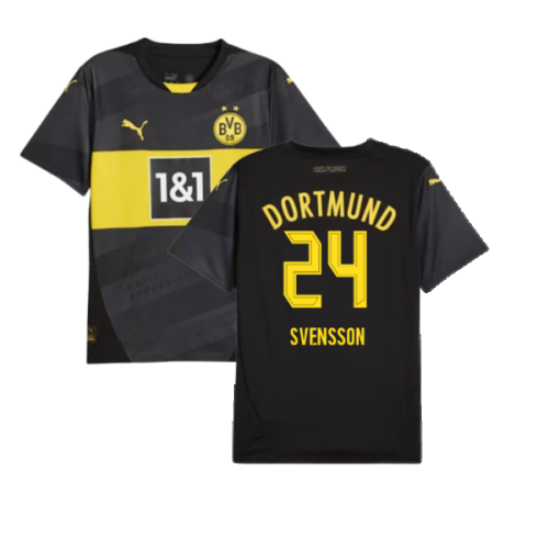 2024-2025 Borussia Dortmund Away Shirt (Svensson 24)