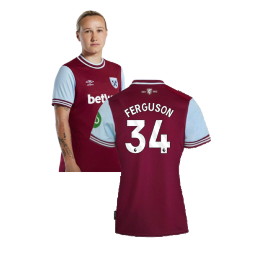 2024-2025 West Ham Home Shirt (Womens) (Ferguson 34)